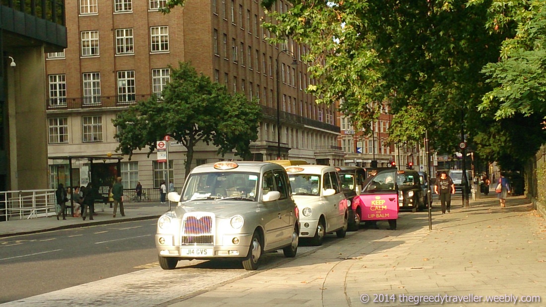 倫敦的士 London black cabs